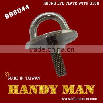 SS8044 Stainless Steel 304 Round Eye Plate With Stud photo-2