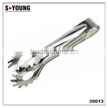 39013 Stainless Steel Kitchen Tongs BBQ Grill Food salad Tongs Spaghetti Tongs