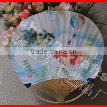 Beautiful and Cute Bamboo Paper Japanese Fan photo-2
