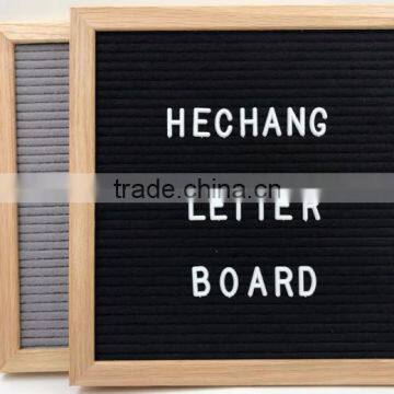 Custom Wooden Felt Menu Letter Board With Letters photo-2