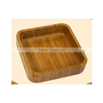 Bamboo salad bowl with FDA LFGB certificate # 1704