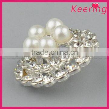 Wholesales Custom Pearl Rhinestone Buttons for Garments WBK-1460 photo-4