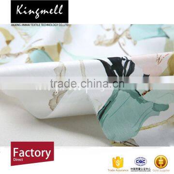Cheap Digital Fabric Printed Silk Satin Tencel Silk Fabric photo-2
