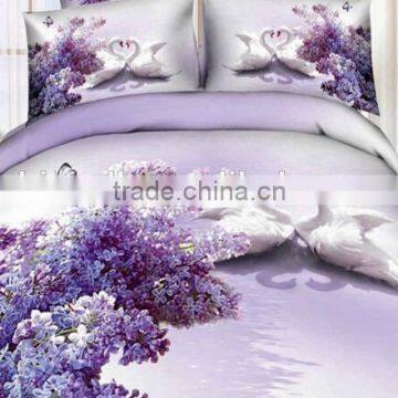 China Made Polyester Digital Printed Sale New Bed Sheet /bedspread Design photo-3
