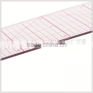 Kearing Brand 2"*18" Inch Transplant Flexible Straight 1.2mm Thickness Sandwich Line Quilting Ruler for Fashion Design#8085 photo-2