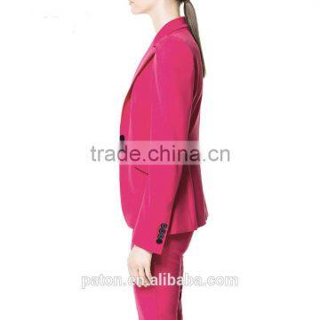 Guangzhou Factory Woman Jackets Apparel For Ladies Formal Blazer OEM