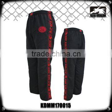 Fashion training wear custom embroidery logo mens running pants