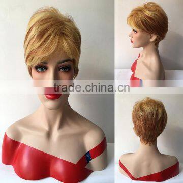 Wholesale Cheap Short Women Brazilian Hair Wig Short Human Hair Wigs For Black Women photo-3