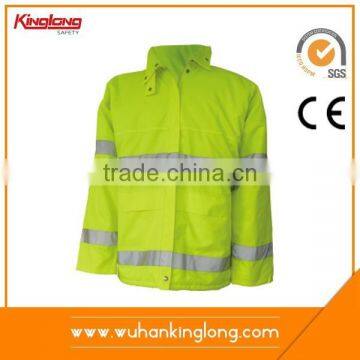 High Visibility Reflective Oxford Shell Safety Winter Parka photo-5