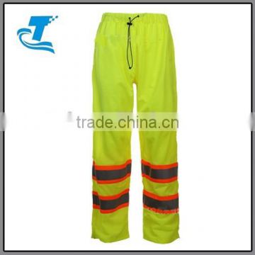 OEM service Breathable men reflective work pants with tapes