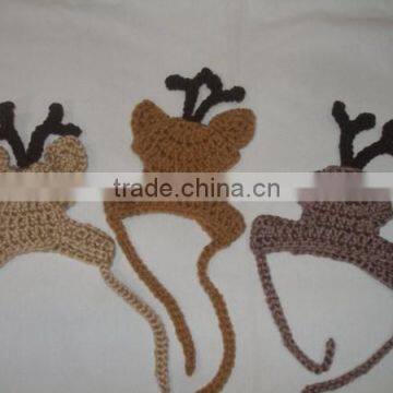 Fashion Winter Reindeer Antlers Dog Hat photo-5