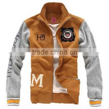 2014 new design fashion hoodies, china wholesale cheap custom stand collar sweatshirt