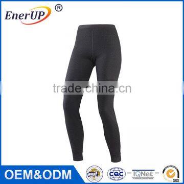 Breathable Jogger Pants Temperature Control Women Merino Wool Warm Pants