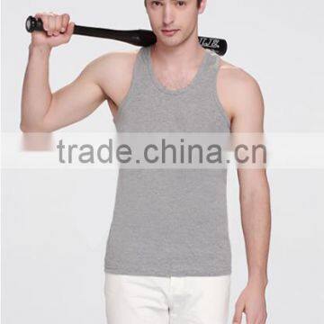 Trade Assurance 100% Cotton Athletic Tank Top for Men,make the Sport More Energetic photo-3