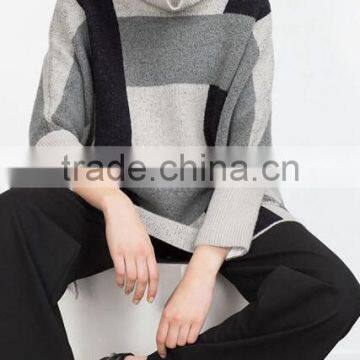 EY0846S New Design 2016 Women Fashion Turtleneck Knit Pullover Sweaters photo-3