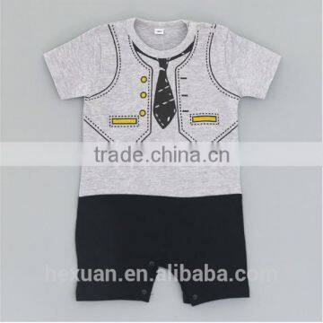 Newborn Baby Clothing Infant Toddler Boys Clothes Short Sleeve Gentle Similar photo-2