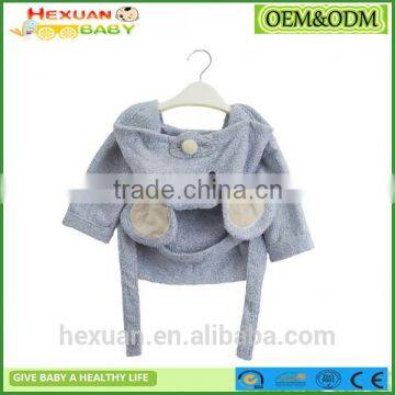 Hooded Animal Bathrobe Cartoon Baby Towel Character 12 photo-2