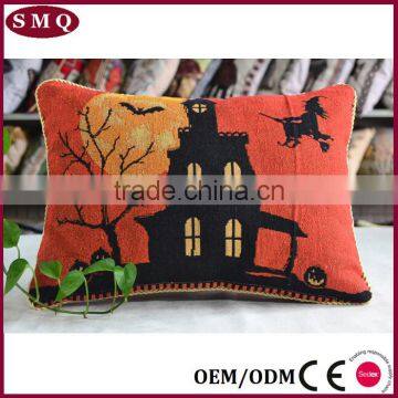 Christmas Colorful Bolster Tapestry Pillow Covers photo-5