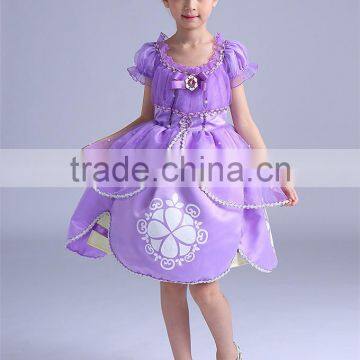 Light Purple Flower Girl Dresses Fly Apparel Clothing photo-2