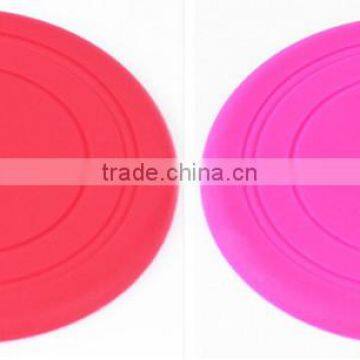 Pet Dog Puppy Safe Exercise Silicone Flying Disc With Eco-friendly Material photo-3