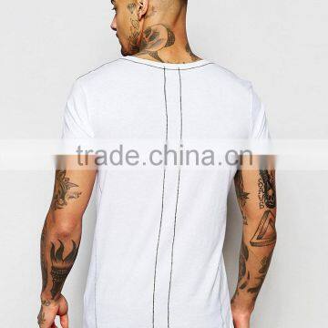 Guangzhou Shandao New Arrival Men 180g 95% Cotton 5% Spandex Summer Short Sleeve T Shirt Tattoo photo-2