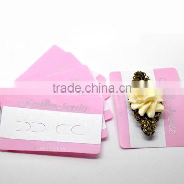 50PCs Pink Earrings Jewelery Display Cards 10x7cm(3 7/8"x2 6/8"),Hottest