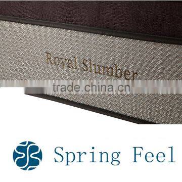 Royal Slumber Rolled Packing Pocket Spring / Bonnell Spring Hotel Bed Mattress photo-4