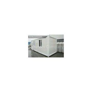 Mobile Modular 20ft Container House / Durable Prefab Tiny Homes Earthquake Resistant