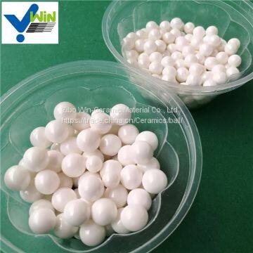 Yttria stabilized zirconia ceramic milling beads for paint