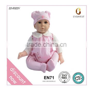 Promotion product baby toy laughing doll, citi toy doll, lifelike baby doll toy