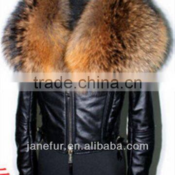 Popular new style sell used synthetic leather sexy jackets