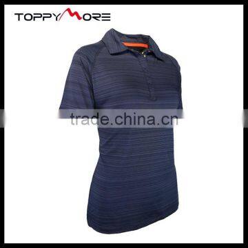 T092-1642N OEM 90%Pes 10%Spandex Melange Fashion Polo Shirt With High Quality photo-2