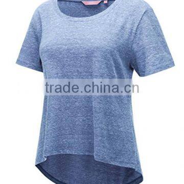 TOP high quality short sleeve 100 percent cotton t shirts women