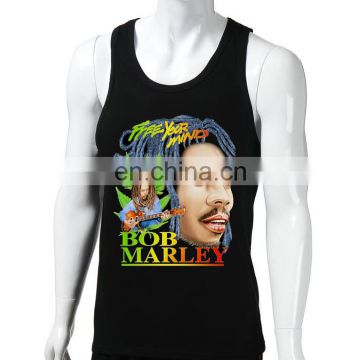 BOB MARLEY wholesale running singlet,cotton singlet men