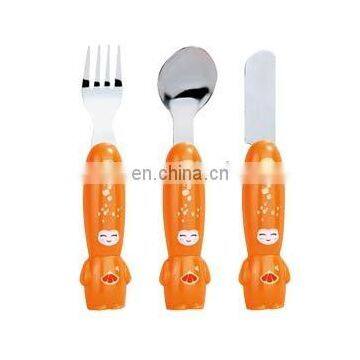 Colorful Cartoon Polished Tableware Of Stainless Steel Teaspoons for kids