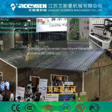 PVC+ASA & PMMA synthetic resin tile extrusion machine