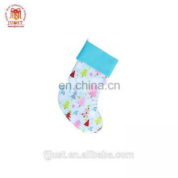 Attractive And Durable Festive Cotton Patches Plain Christmas Stockings