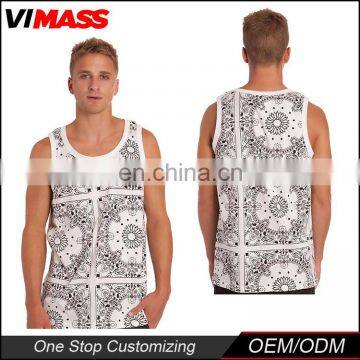 OEM/ODM 100% Cotton Mens Tank Top