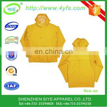 acrylic PVC raincoat
