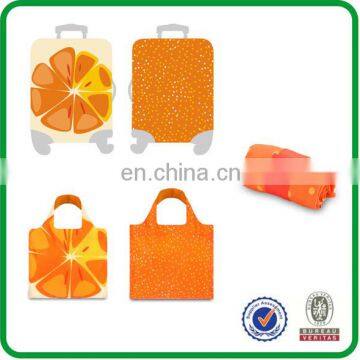 Customized trolley shopping bag with covers for luggage