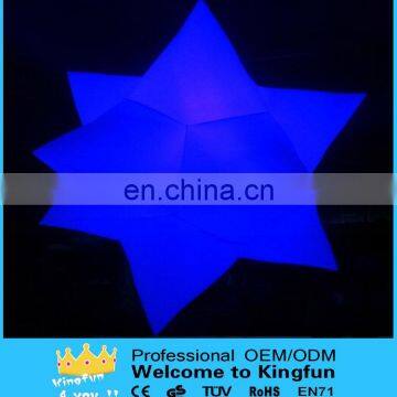 Customized Colorful Haing New Year Deractive Led Star photo-5