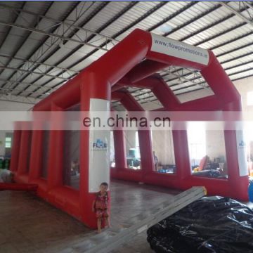 New design giant inflatable structure tent with netting