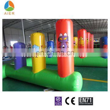 kids cute interesting inflatable Alien laser obstacle course