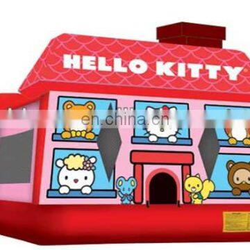 inflatable hello kitty bounce house,party jumper, inflatable kids air jumper NB041