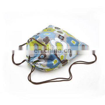 Wholesale pretty full colorful cheap drawstring bags for children