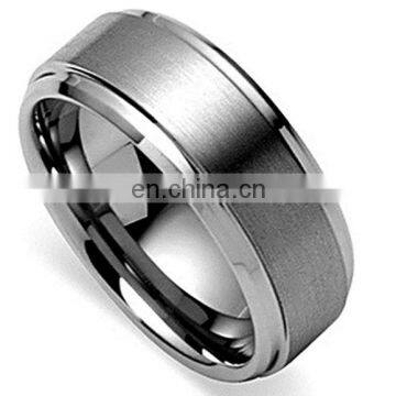 Fashion Jewelry Tungsten Carbide Wedding Ring Blank Ring, Tungsten Carbide Ring 8mm