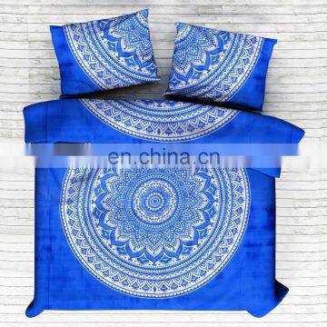 Ombre Mandala Duvet Cover Set Indian Beautiful Quilt Cover Comforter Set Doona Cover With Pillow Cover