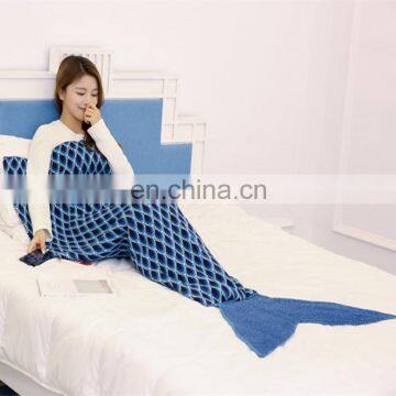 Home blanket adult fashion mermaid tail blanket