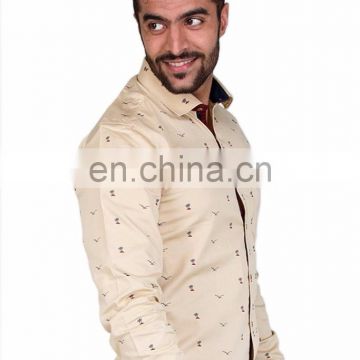 Beige Colour Full Sleeve Shirt