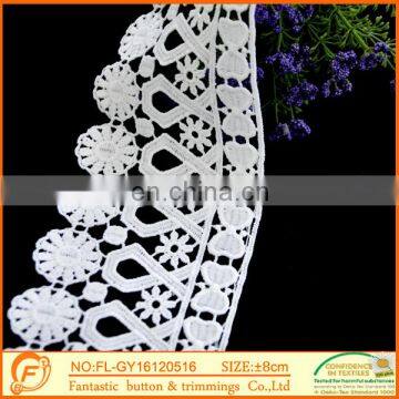 flower Trimming laces And White lace fabric lace bulk tassels